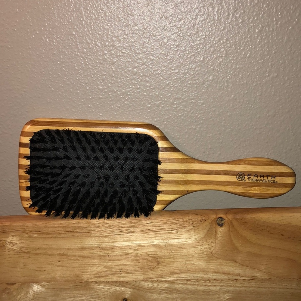 Wood Bristle Brush
